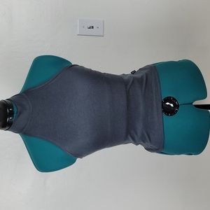 Grey halter top, size small